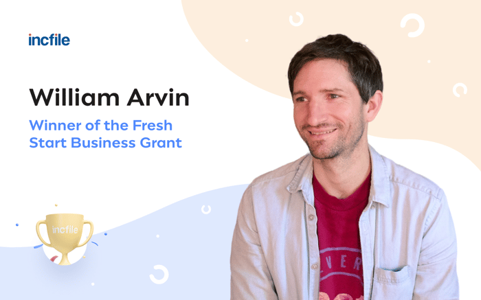 Grant Winners Graphic - William Arvin (1)